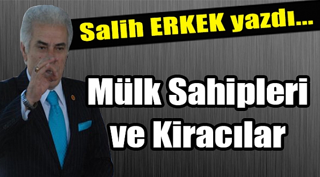 Salih Erkek Yazdı...