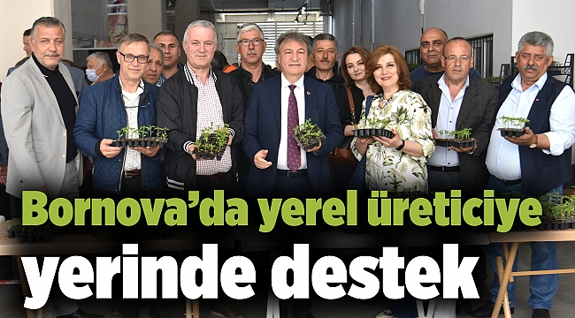 Yerel üreticiye yerinde destek