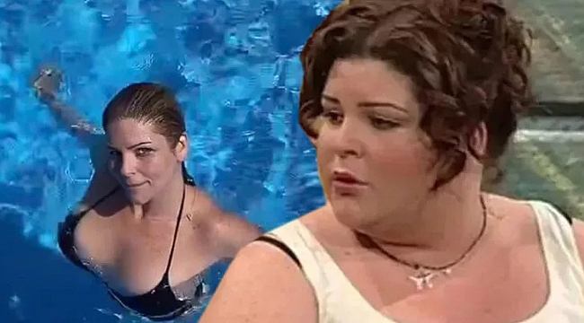 93 kilo veren Pelin Öztekin&#039;den bikinili paylaşım!