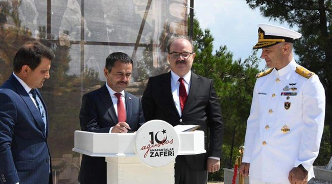 Anafartalar Zaferi'nin 107'nci yıl dönümü kutlandı