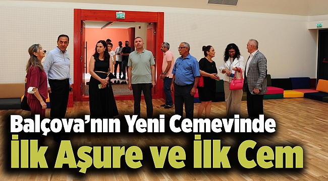 Balçova’nın Yeni Cemevinde İlk Aşure ve İlk Cem