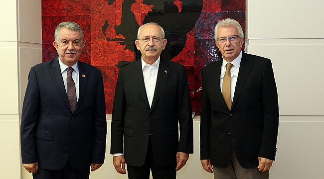 Başkan Eriş, CHP Lideri Kılıçdaroğlu'nu ziyaret etti
