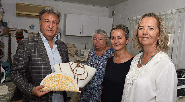 Başkan İduğ’dan Kadın Kooperatifi’ne destek