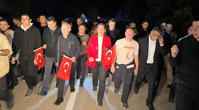 CHP Lideri Kılıçdaroğlu tarihi yürüyüşe katılıyor