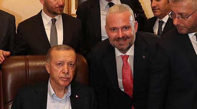 Cumhurbaşkanı Erdoğan, Menemenlilere selam gönderdi