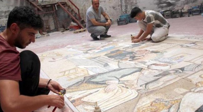 Hatay mozaikleri 30'dan fazla ülkeye ihraç ediliyor