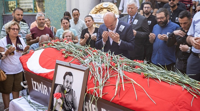 Hayatını kaybeden Büyükşehir personeli toprağa verildi