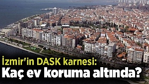 İzmir'in DASK karnesi: Kaç ev koruma altında?