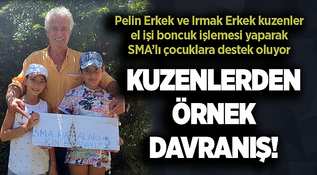 KUZENLERDEN ÖRNEK DAVRANIŞ!