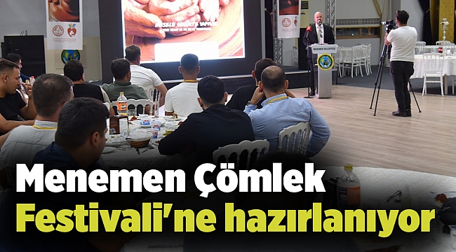 Menemen Çömlek Festivali'ne hazırlanıyor