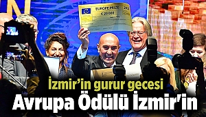 Avrupa Ödülü İzmir'in