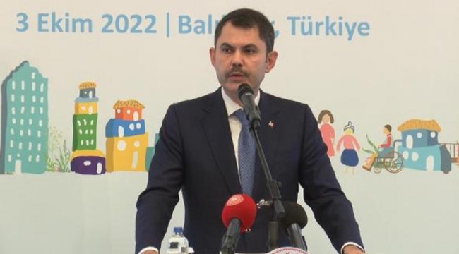 Bakan Kurum: Cumhurbaşkanımız arsa sayısını 1 milyona çıkarma talimatını verdi