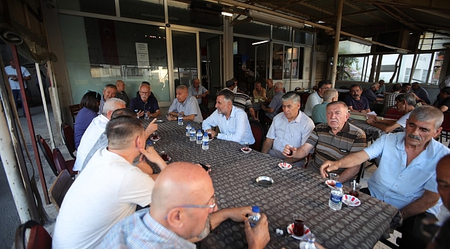 Başkan Sandal'dan Çiçek Mahallesi'ne ziyaret: "Daha yaşanabilir, modern Bayraklı için çalışıyoruz"