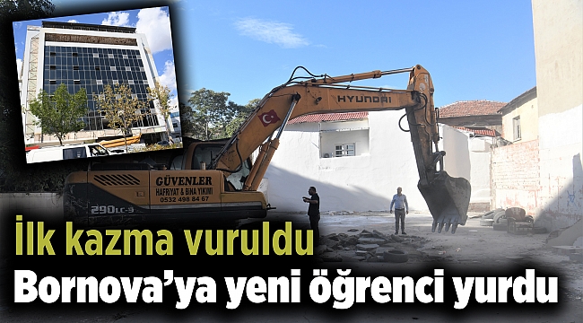 Bornova’ya yeni öğrenci yurdu