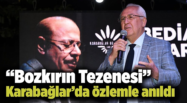 “Bozkırın Tezenesi” Karabağlar’da özlemle anıldı