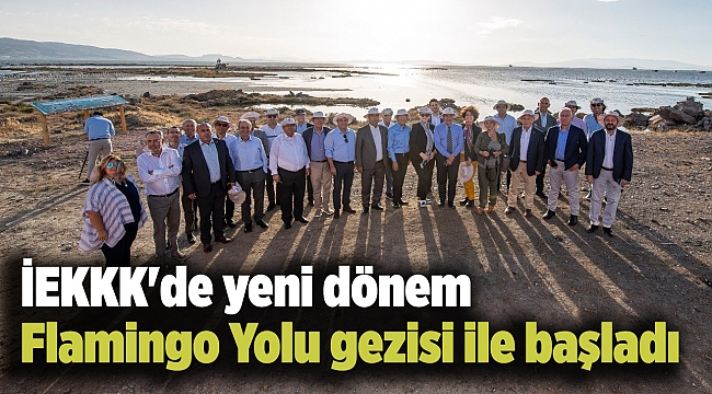 İEKKK'de yeni dönem Flamingo Yolu gezisi ile başladı
