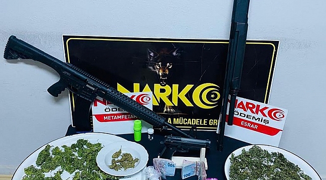 İzmir'de zehir evine baskın: 6 gözaltı