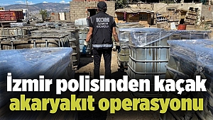 İzmir polisinden kaçak akaryakıt operasyonu