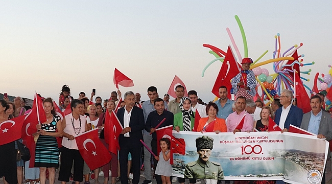 Karaburun&#039;da 100. yıl coşkusu