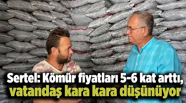 Kömür fiyatları 5-6 kat arttı, vatandaş kara kara düşünüyor
