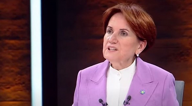 Meral Akşener açıkladı: Cumhurbaşkanı adayı...