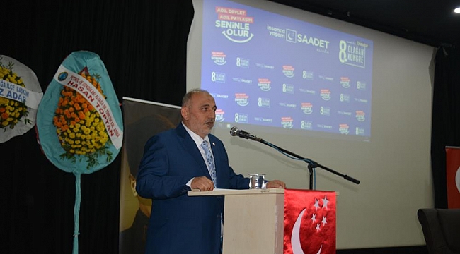 Saadet Partisi Aliağa'da Mahmut Koç güven tazeledi