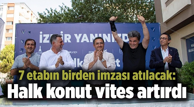 7 etabın birden imzası atılacak: Halk konut vites artırdı