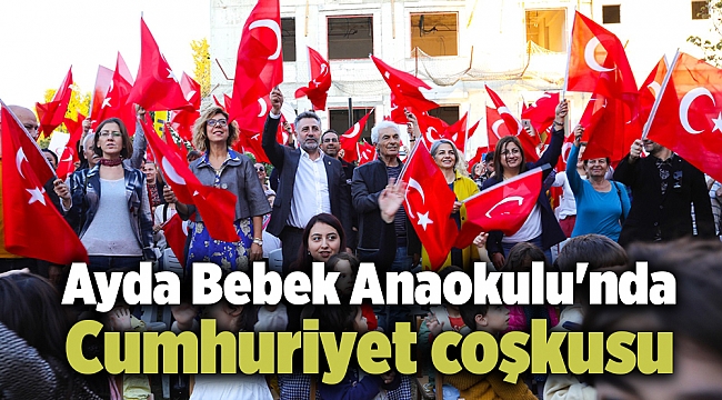 Ayda Bebek Anaokulu'nda cumhuriyet coşkusu