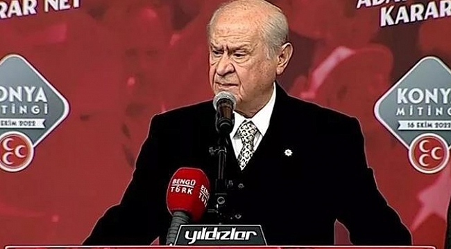 Bahçeli: Artık bütün yollar 2023 seçimlerine açılmaktadır