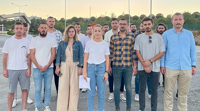 CHP’li gençlerden hükümete KYK tepkisi