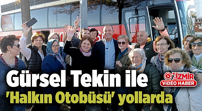 Gürsel Tekin ile &#039;Halkın Otobüsü&#039; yollarda