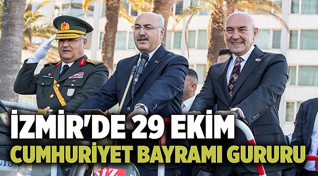 İzmir'de 29 Ekim gururu