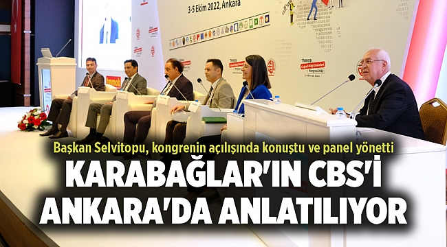 Karabağlar'ın CBS'i Ankara'da anlatılıyor