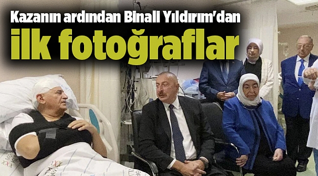 Kazanın ardından Binali Yıldırım&#039;dan ilk fotoğraflar