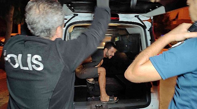 Polisten kaçan gençler kıskıvrak yakalandı