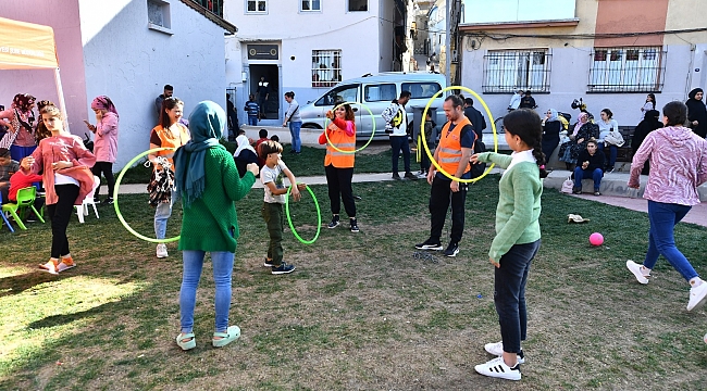 “Sakin mahalle” şenlendi