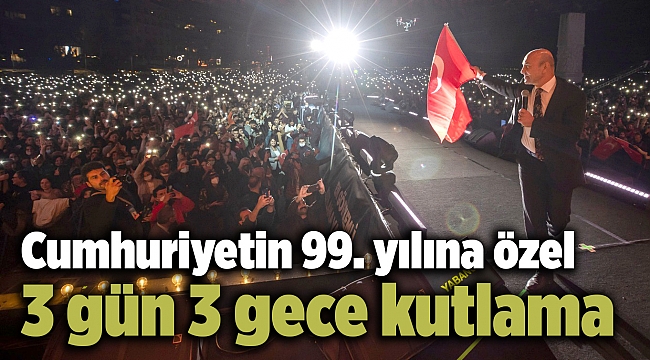 Üç gün üç gece 99. yıl kutlaması