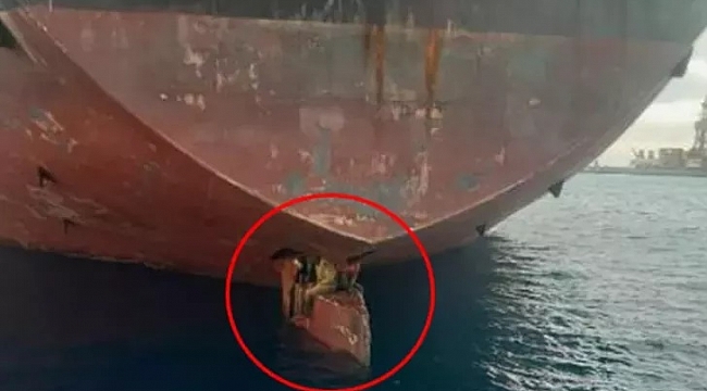 Akılalmaz seyahat! 11 gün boyunca geminin dümeninde yaşadılar...