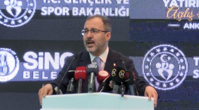 Bakan Kasapoğlu: Ankara’da 200 bine yakın insanımıza yüzmeyi öğrettik