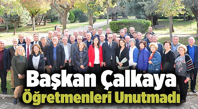 Başkan Çalkaya Öğretmenleri Unutmadı