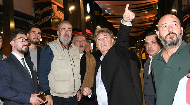 Büyük Çarşı esnafından Başkan İduğ’a tam not