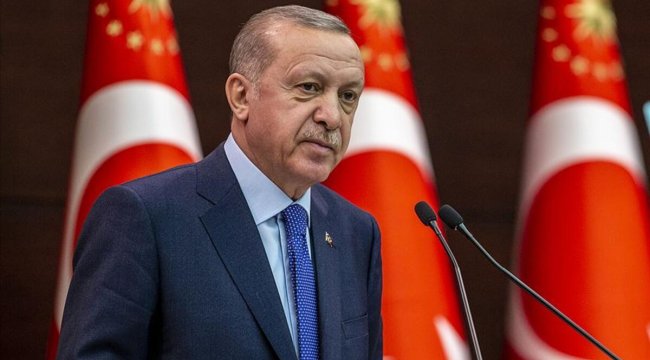Cumhurbaşkanı Erdoğan'dan Gazze'deki yangın faciasına ilişkin taziye mesajı