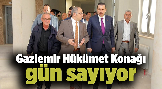 Gaziemir Hükümet Konağı gün sayıyor