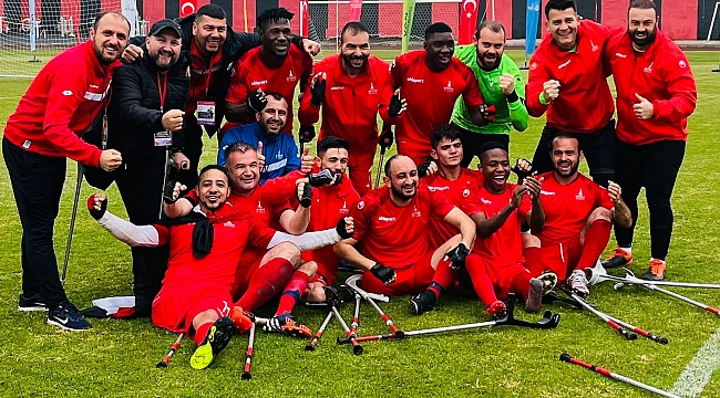 İzmirli amputeler Türkiye üçüncüsü oldu