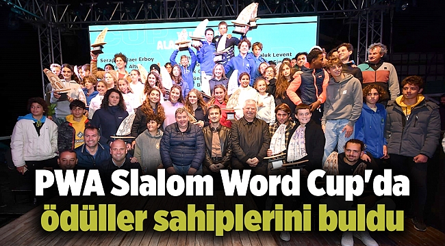 PWA Slalom Word Cup&#039;da ödüller sahiplerini buldu
