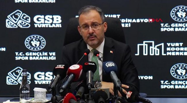 Son dakika... Bakan Kasapoğlu: Burs ve kredi başvuru süreci uzatıldı