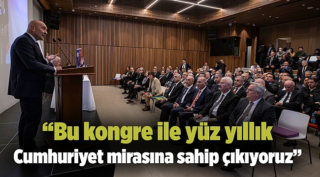 Soyer EBSO Meclisi'nde İkinci Yüzyılın İktisat Kongresi’ni anlattı:“Bu kongre ile yüz yıllık Cumhuriyet mirasına sahip çıkıyoruz”
