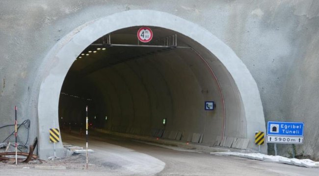 Türkiye’nin en uzun 3. tüneli hizmete giriyor