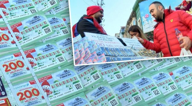 200 milyon liralık büyük ikramiye için bayilere yoğun ilgi