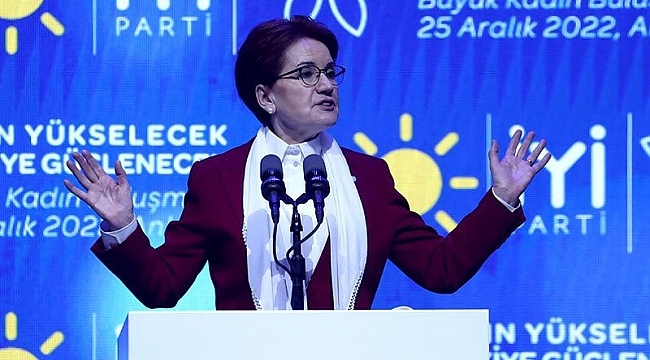 Akşener, Erdoğa'ı eleştirdi: Yandaşları seçerken bile...